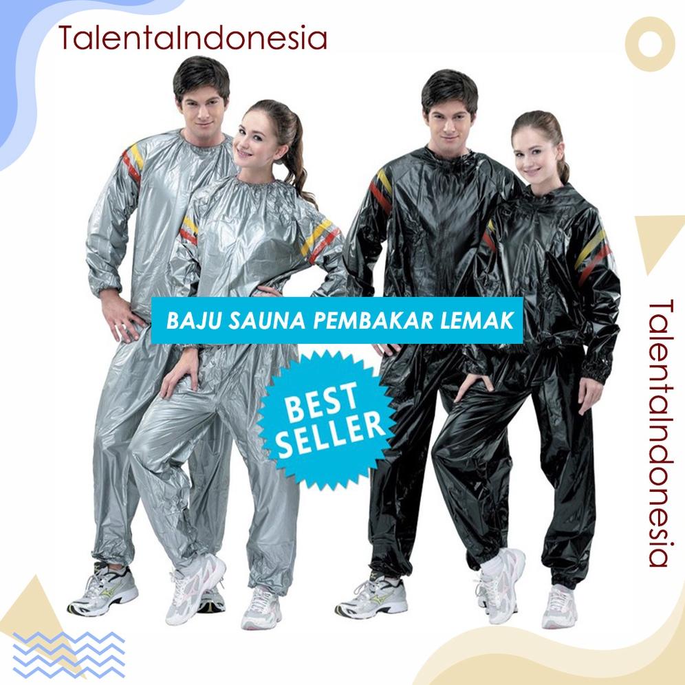 SAUNA SUIT BAJU OLAHRAGA PEMBAKAR LEMAK JAKET OLAHRAGA JUMBO TERLARISS...,,,,,