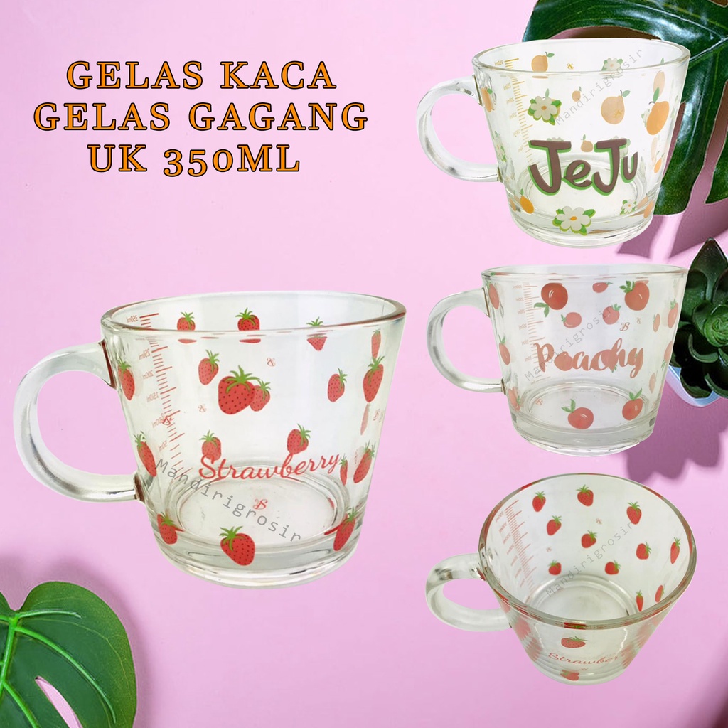 Cangkir lucu* Gelas Jeju*Cangkir Serbaguna * UK.350 ml