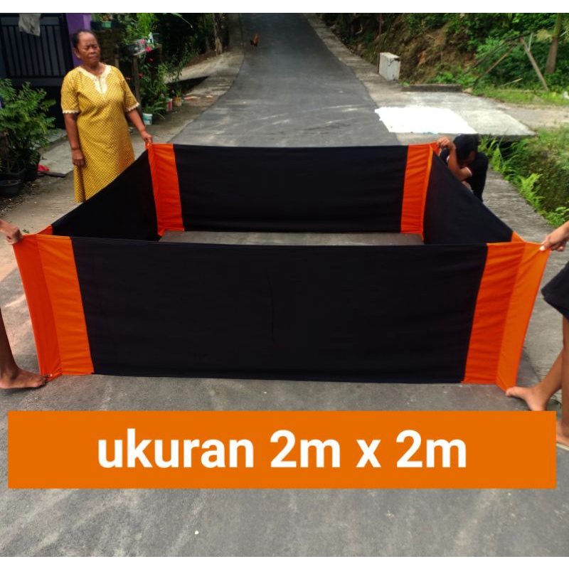Geber Ayam Kain Tebal 2m×2m Ulet
