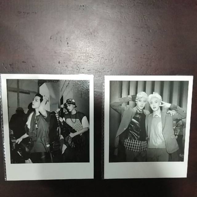 OFFICIAL POLAROID EXO OVERDOSED BAEKHYUN KAI TAO SUHO CHEN LAY