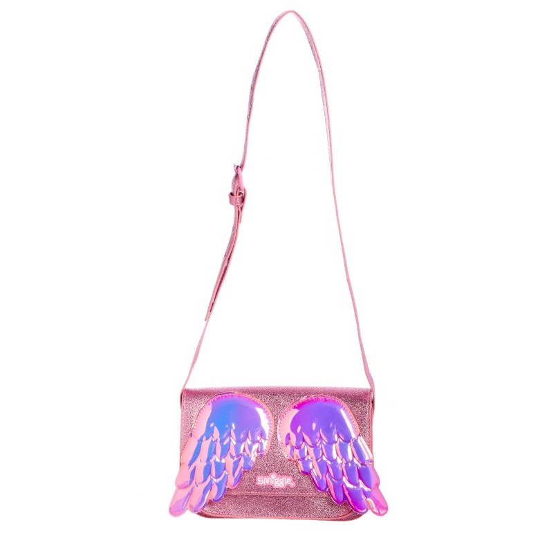 SMIGGLE  KIMMI SHOULDER BAG SAYAP PINK