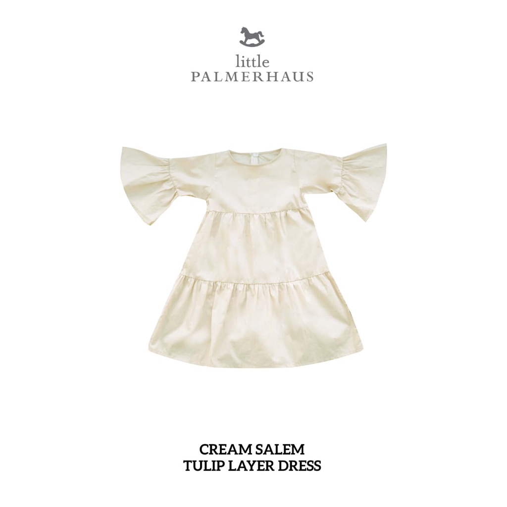 Little Palmerhaus - Tulip Layer Dress Raya Collection 1-6 Tahun Dress Baju Anak