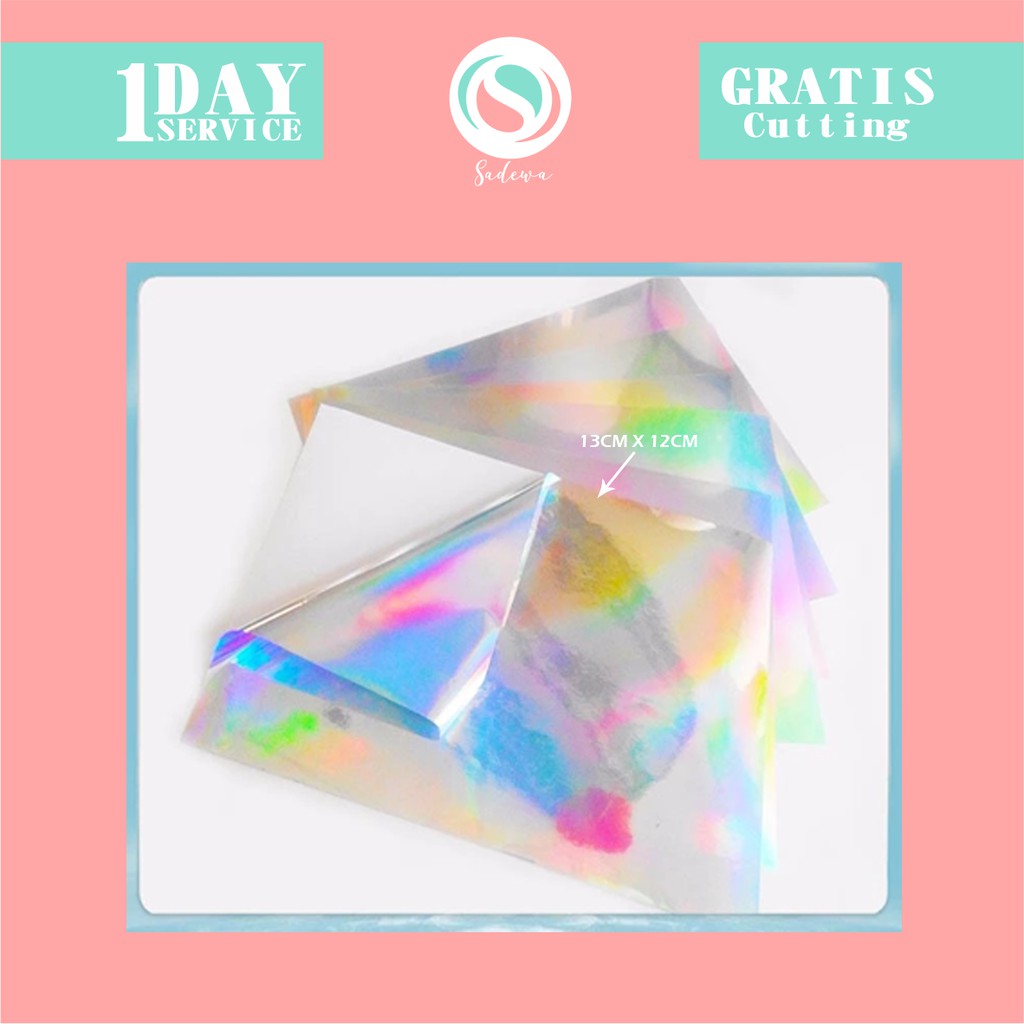 

SPH 13 8-15 Cetak Stiker Hologram Print Sticker Bentuk Persegi Tercepat Termurah