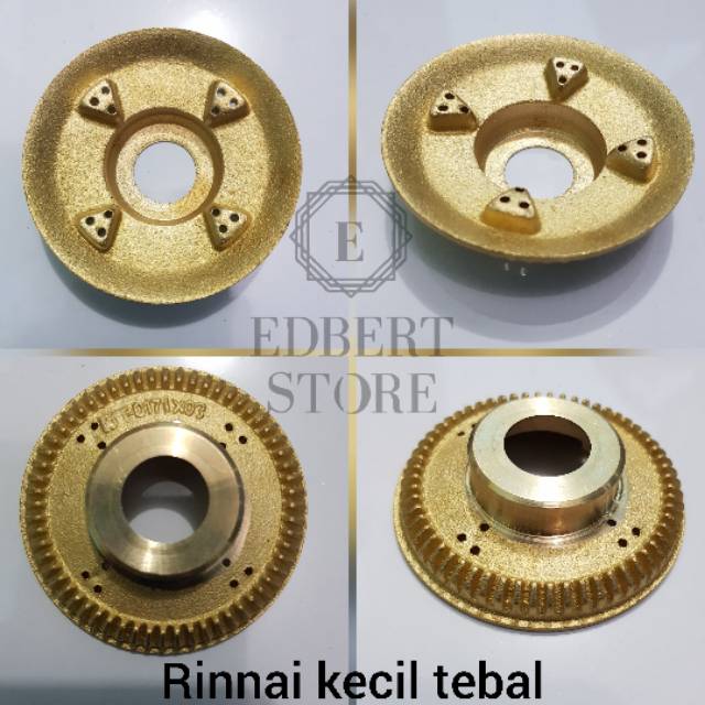 Burner TEBAL Model  Rinnai Kecil Kiri Spare Part Kompor  Gas  