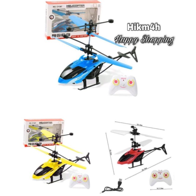 Helikopter Remote Control Charger Cable / Mainan Helikopter Anak