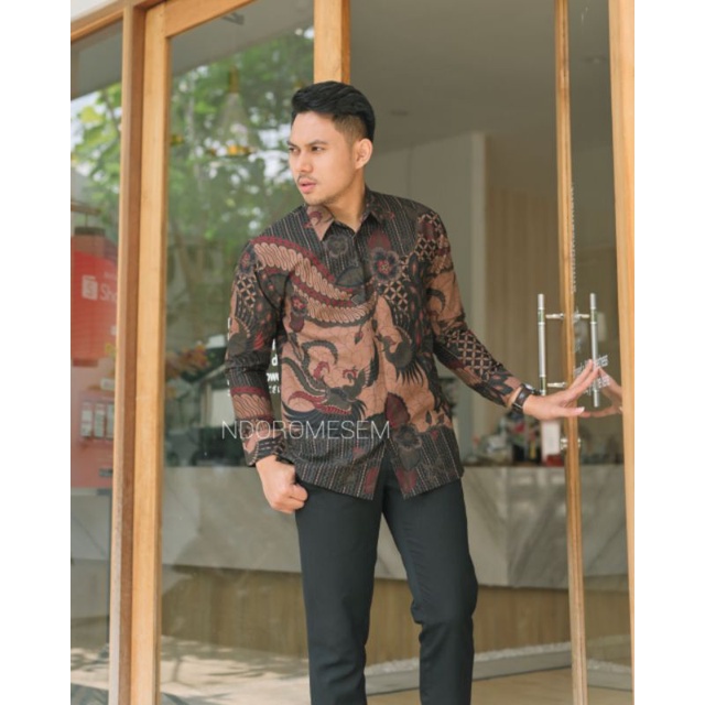 Batik Premium lasemprabu merak Bahan katun halus lapis furing batik panjang terbaru batik eksklusif