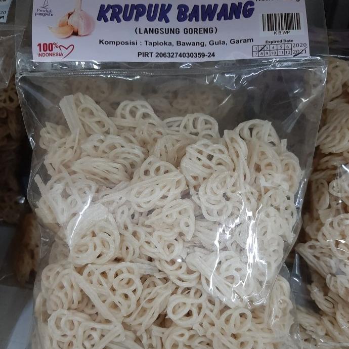 

Krupuk Bawang Renyah 250gr