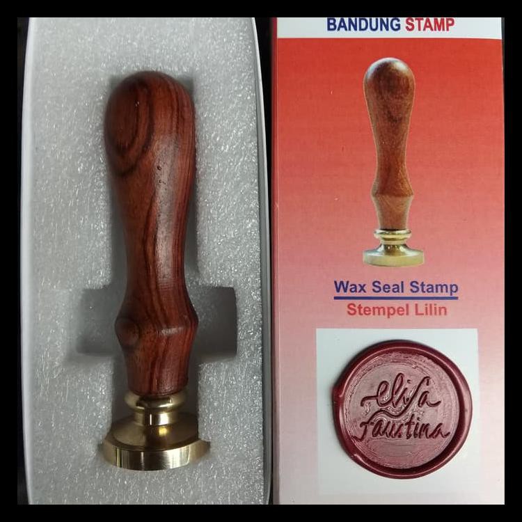 

Hot Product Custom Wax Stamp Stempel Segel Lilin - D25Mm Keren