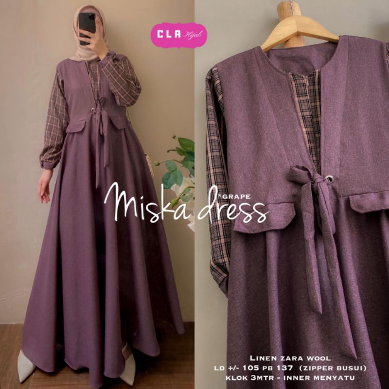 Miska Dress Cla Hijab
