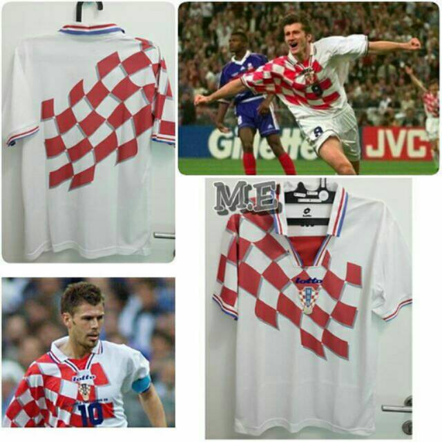 JERSEY KROASIA HOME 1998