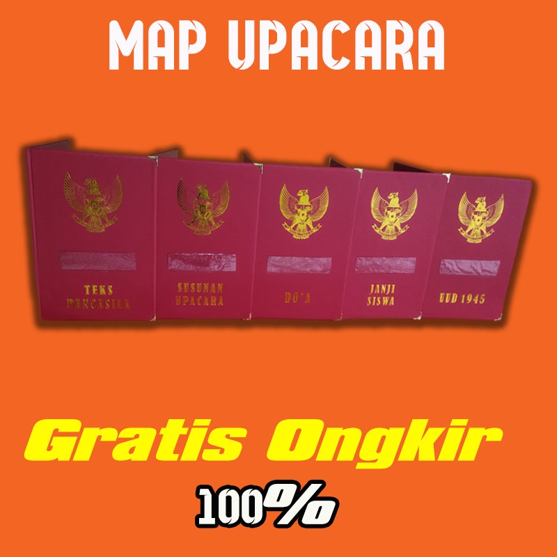 

Paket Map Teks Upacara Bendera Satuan Dan 1 Set (Isi 5 Map)