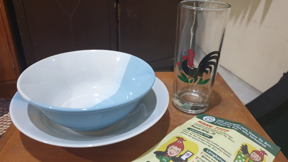 Mangkok Baso 2 Warna / Ukuran 16cm / Mangkuk Bakso