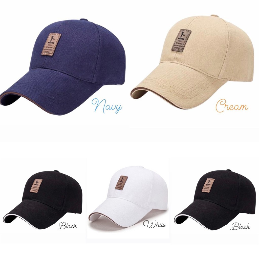 COD Topi Baseball Korea Pria / Wanita Casual Premium Distro Ediko