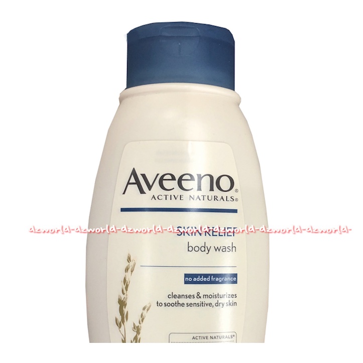 Aveeno Skin Relief Body Wash Dry Skin 354ml Sabun Mandi Aveno Untuk Kulit Kering Afeeno Bodywash Sabun Cair