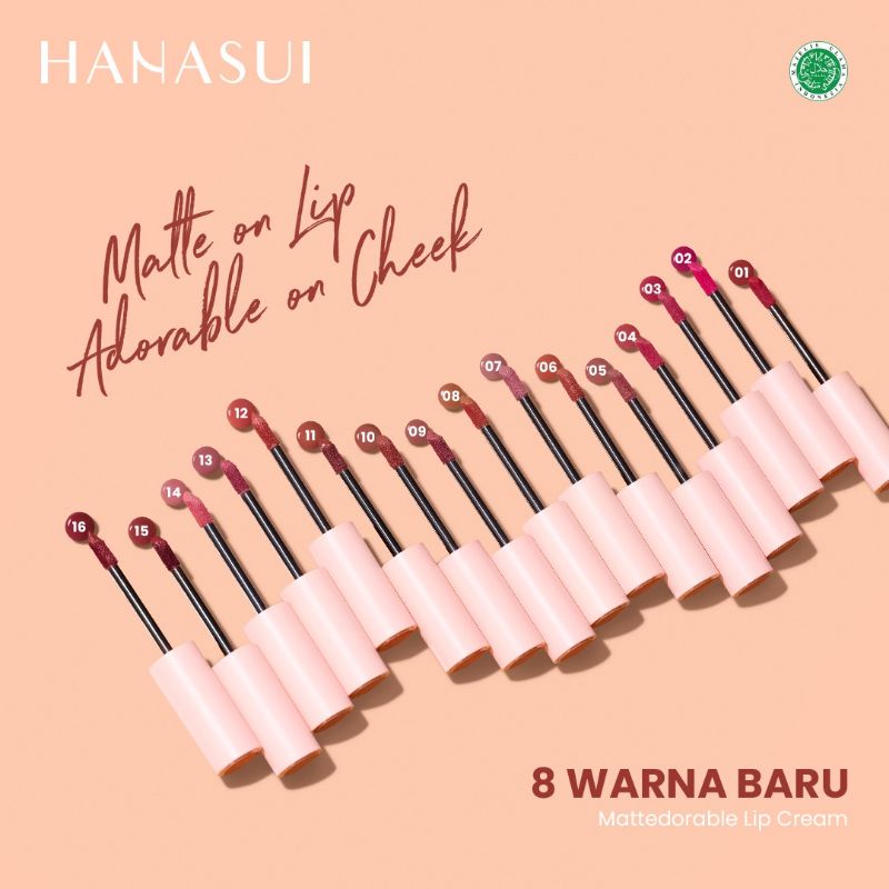 HANASUI LIPCREAM MATTEDORABLE