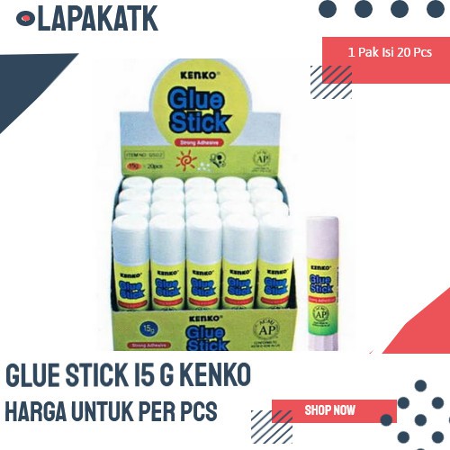 

LEM STICK 15 GR KENKO (1BUAH) ++