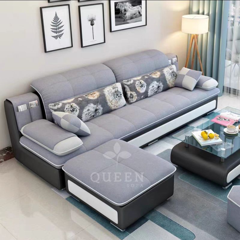 sofa l putus / sofa l shape / sofa minimalis