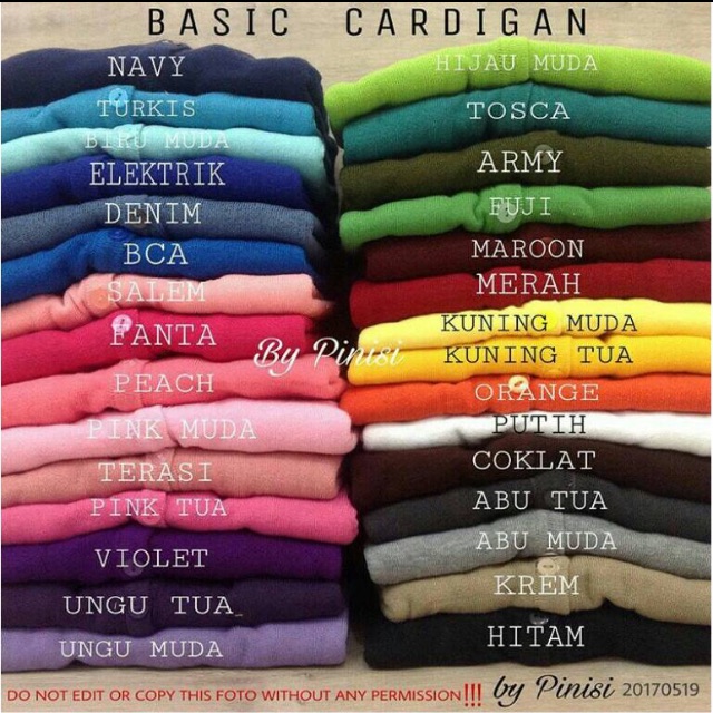 CARDIGAN RAJUT / BASIC CARDIGAN/ JUMBO CARDIGAN