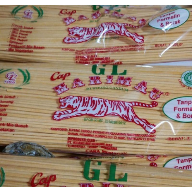 

MIE LIDI GL HARIMAU 500GRAM