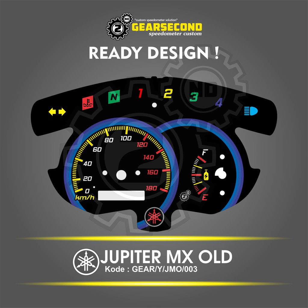 Speedometer Modifikasi Mx Old