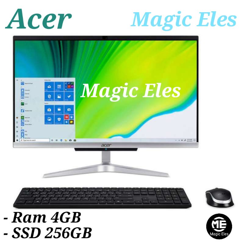 PC AIO ACER Aspire C22 - 963 Corei3 - 1005G1 Ram 4GB SSD 256GB Win 10