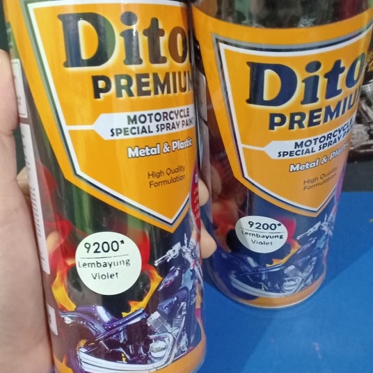 DITON Premium Pilok Pilox Cat Semprot Lembayung Violet / Ungu Lembayung (9200*) 400cc