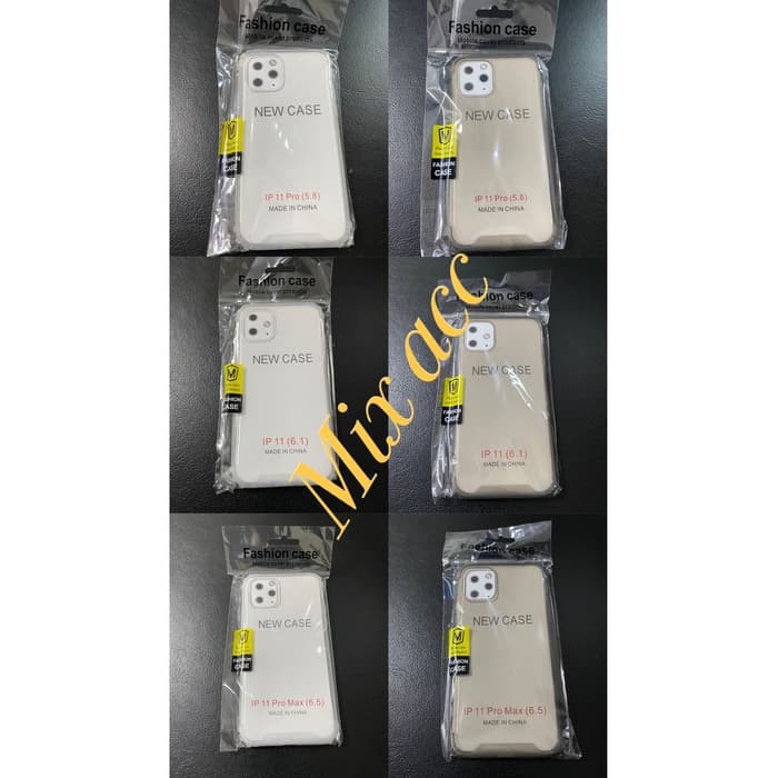 Casing Iphone 11 Pro Max / PRO / IPHONE 11 Transparant Soft Case