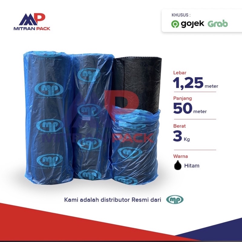 

Plastik Bubble Wrap 125cm x 50m GMP PREMIUM TERMURAH ROLL