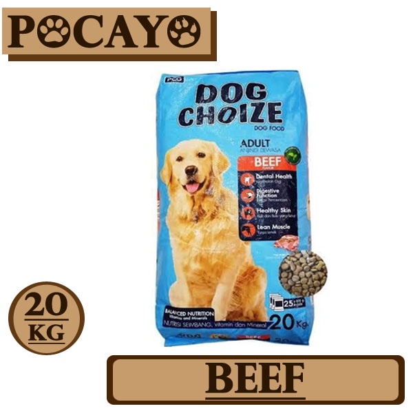 Dog Choize Beef 20kg (Grab/Gosend)