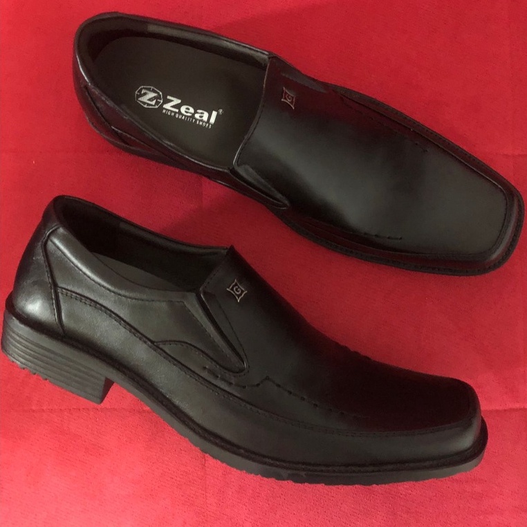 Erasmas Sepatu formal sepatu Cowok kantoran Sepatu kerja harian sepatu pria hitam BISACOD