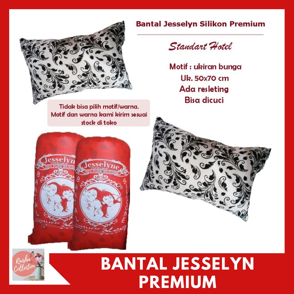 RC Bantal Hotel Jesselyn Premium 100% Silikon Standart Hotel