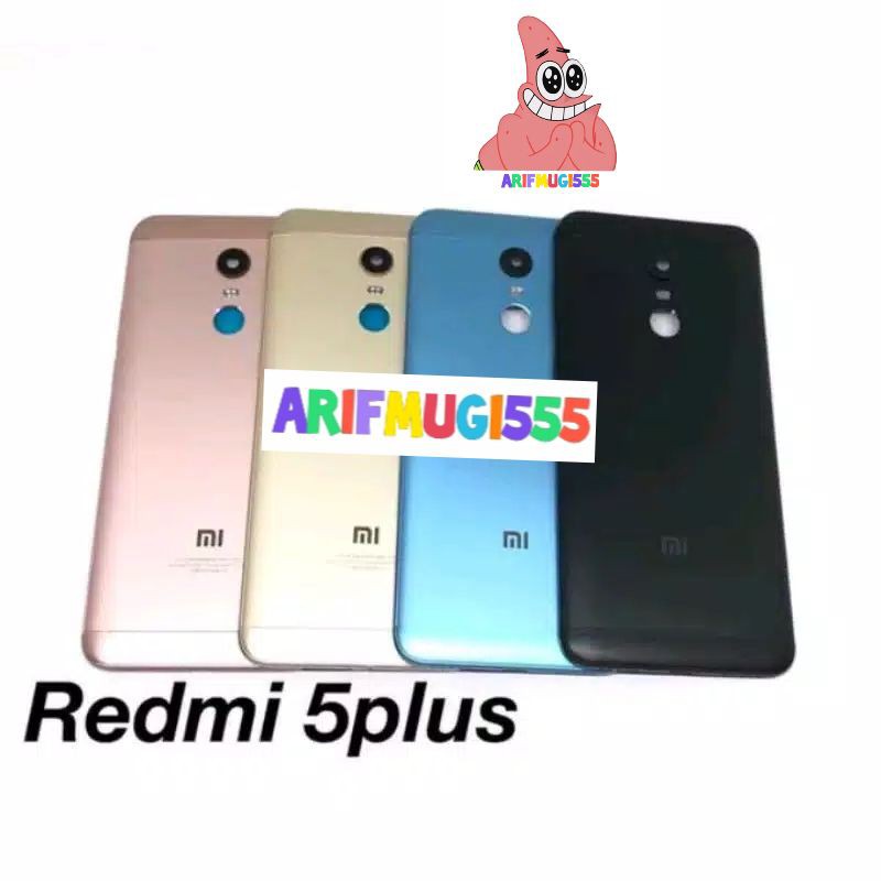 BACKDOR TUTUP BELAKANG KESING XIAOMI REDMI 5 PLUS 5PLUS ORIGINAL