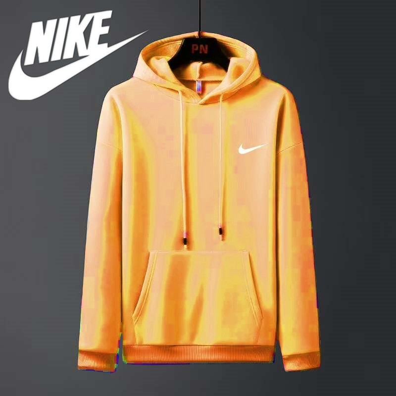 Sweater Hoodie Pria Nike Senzill Fleece Keren Sporty