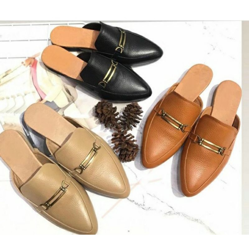 TUTONG WANITA PAPIRUT ORIGINAL SEPATU SANDAL KULIT ASLI SUKAREGANG GARUT