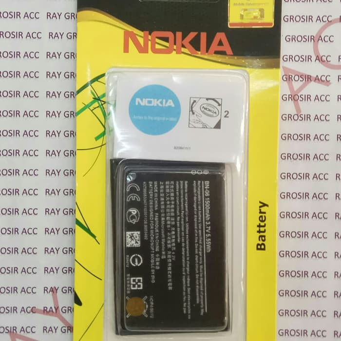 Baterai Original NOKIA BYD BN06 , BN-06 BN 06 / Lumia 430 , 439