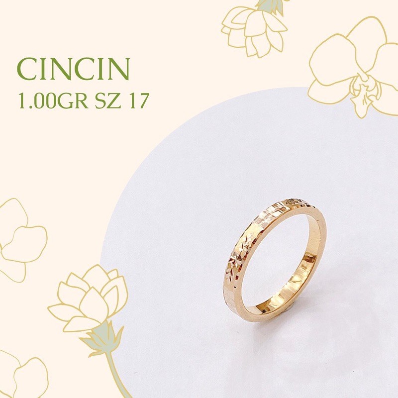 Cincin Emas Fashion 1.050 Gr