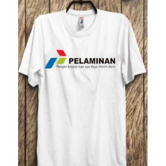 KAOS BAJU TSHIRT KOCAK LUCU PRIA WANITA PELAMINAN PLESETAN PERTAMINA