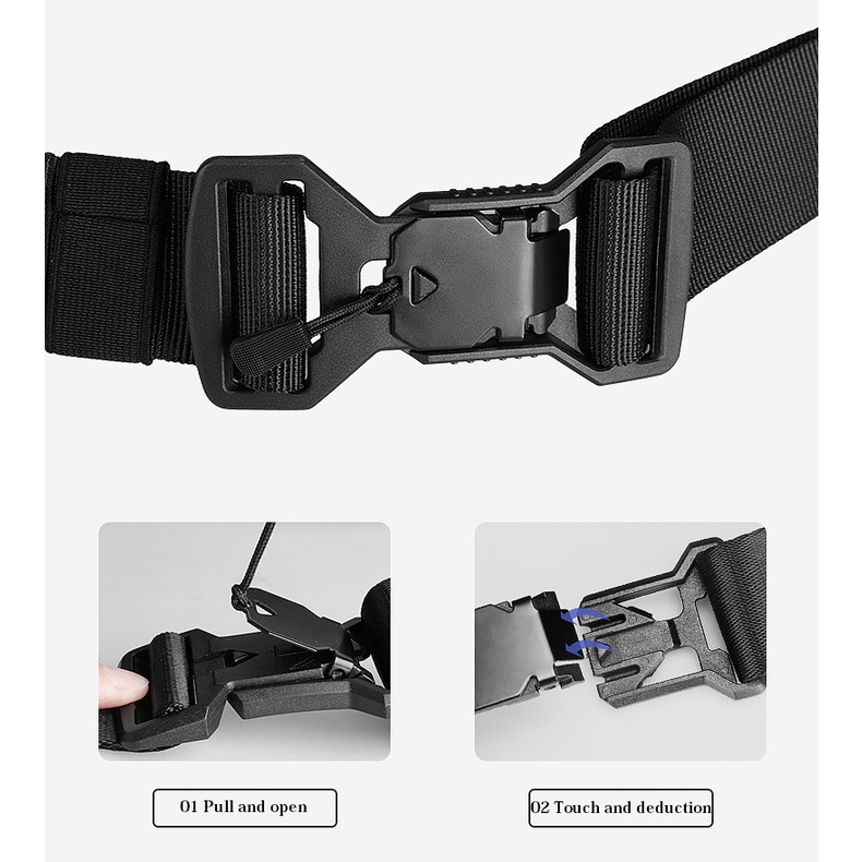 MR8408 Tas Selempang Mark Ryden Sling Chest Bag Cowok Pria Anti Air