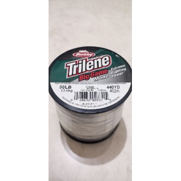 NEW Senar Pancing Berkley Trilene Big Game Mono 30LB-Ori US