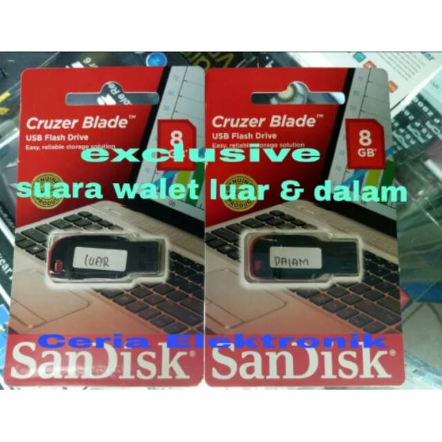 USB Suara Walet Luar & Dalam