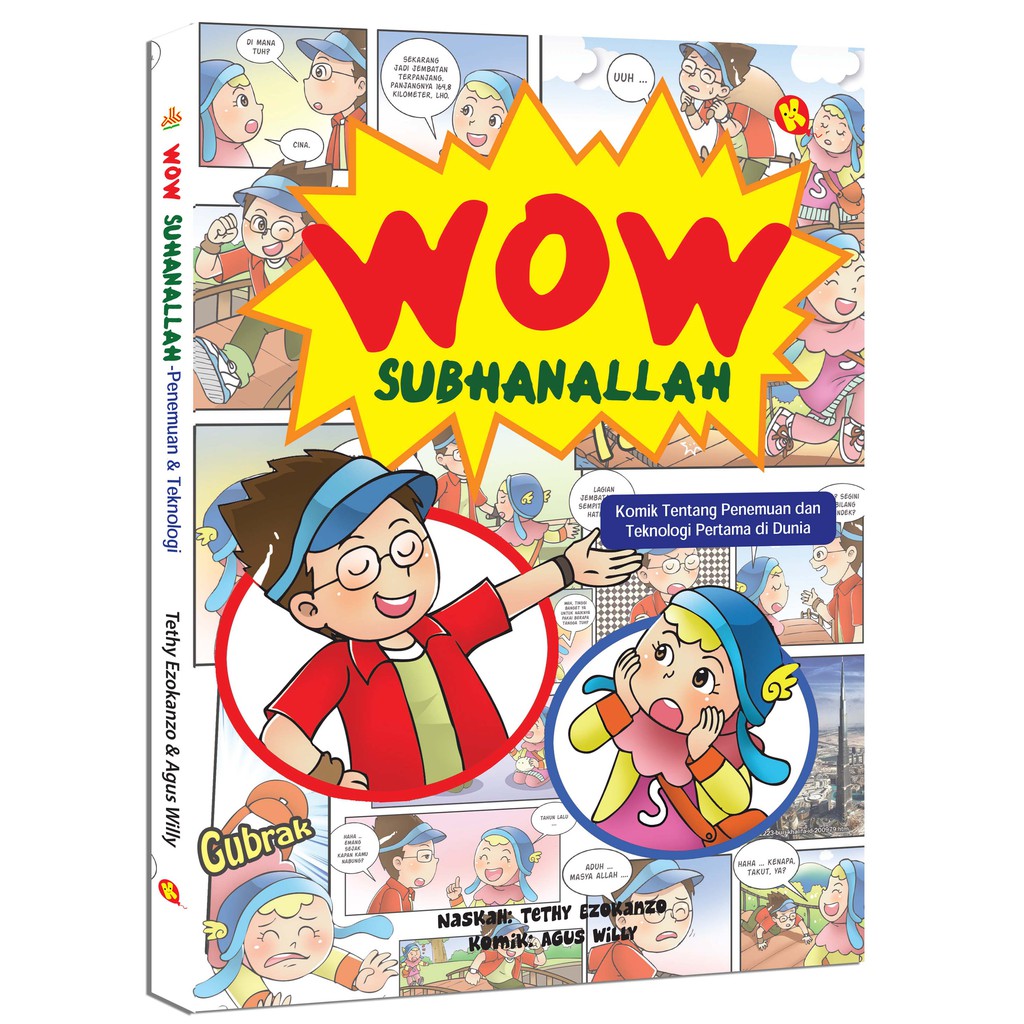 Komik Anak Islami : Komik Wow Subhanallah Penemu & Teknologi Pustaka Al Kautsar