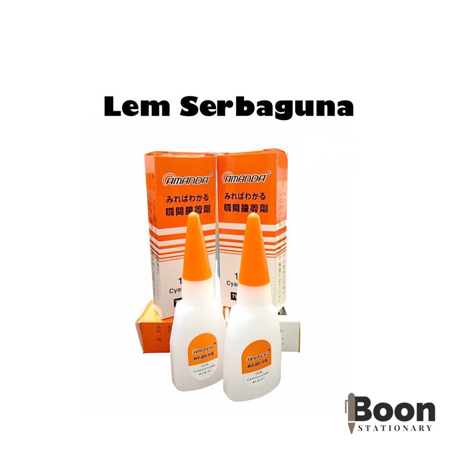

Lem G - Lem Korea Perekat Cair Serbaguna - Super Glue