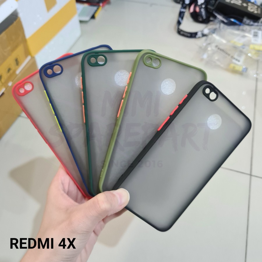 XIAOMI REDMI 4X Case Matte Fuze Case Dove Macaron Doff Hardcase Murah