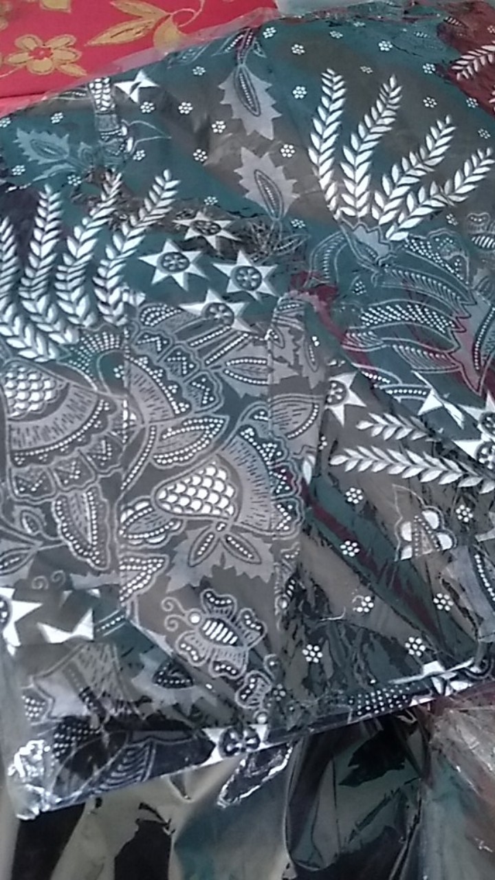 Bswart Batik Hrb026 Kenongo Hem Pendek Padi Pekalongan M L Xl Batik Pria Murah Modern Grosir