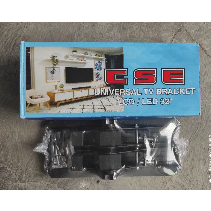 penopang tv brecket tv 32in