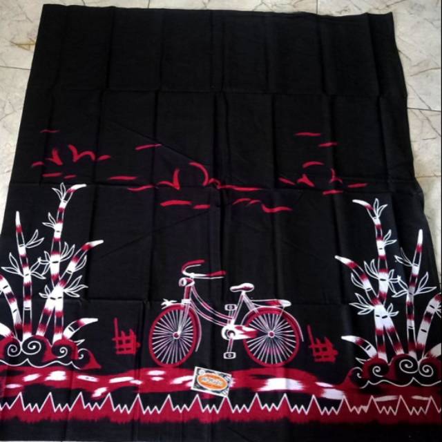 SARUNG BATIK MOTIF KUBUS PAGAR ALAM TEROMPAH/GROSIR SARUNG BATIK