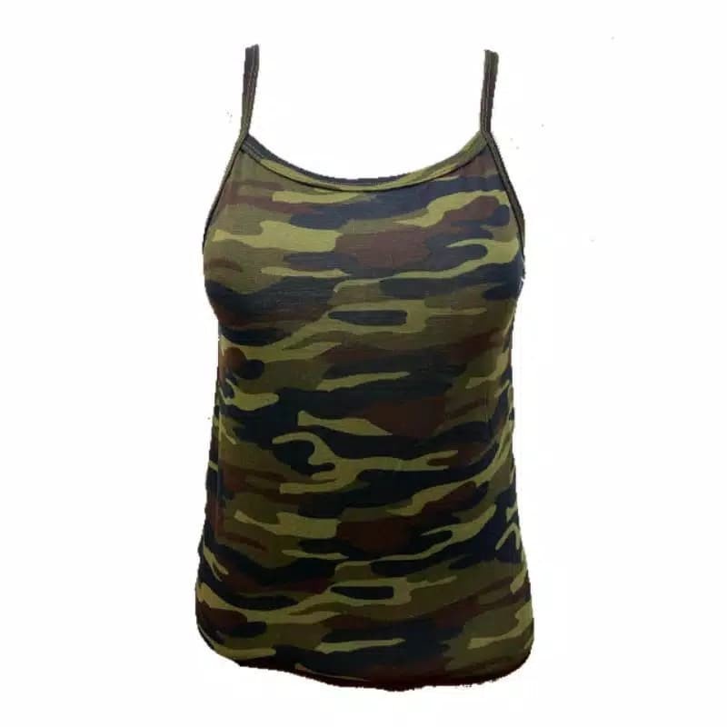 TENK TOP TANK TOP TENG TOP ARMY WANITA TALI KECIL KAOS DALAM CEWEK SINGLET DALAMAN WANITA a50