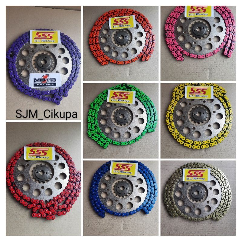 gear sss 415 megapro verza cb  tiger gl tiger revo sonic 150 supra gtr 1set