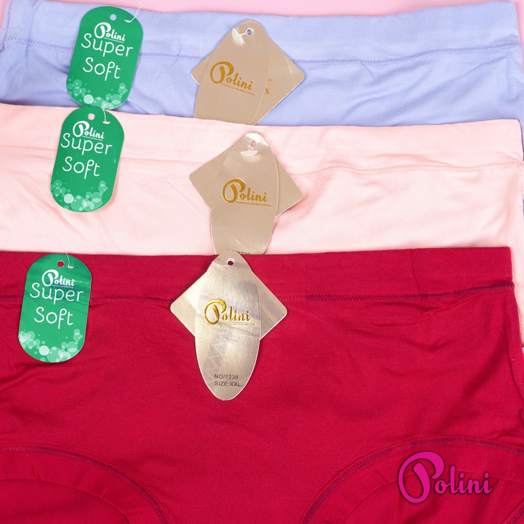 BEE - Celana Dalam Polini Undies Wanita Premium Kualitas Import 1236