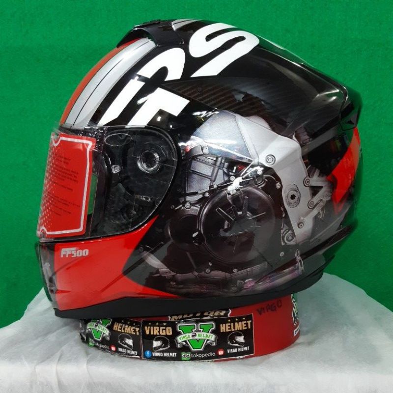 RSV HELM FULLFACE-FF500 MACHINE +CARBON